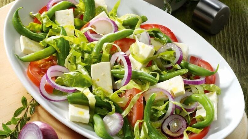 Geméis Salat fir d
