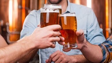 Den Effekt vun alkoholescht Gedrénks op Potenz